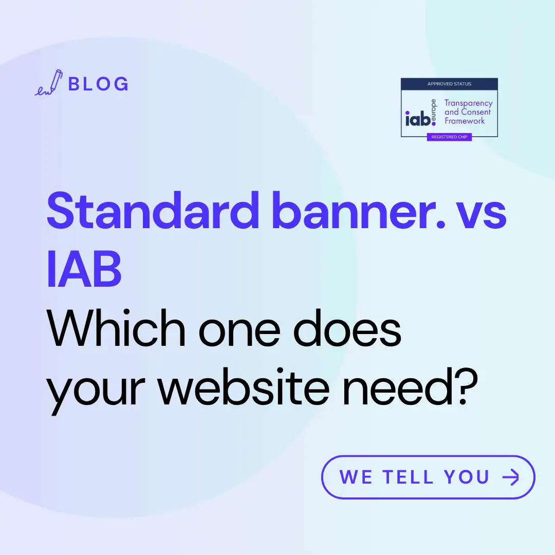 Blog title: Standard Banner vs. IAB: Which does your website need?