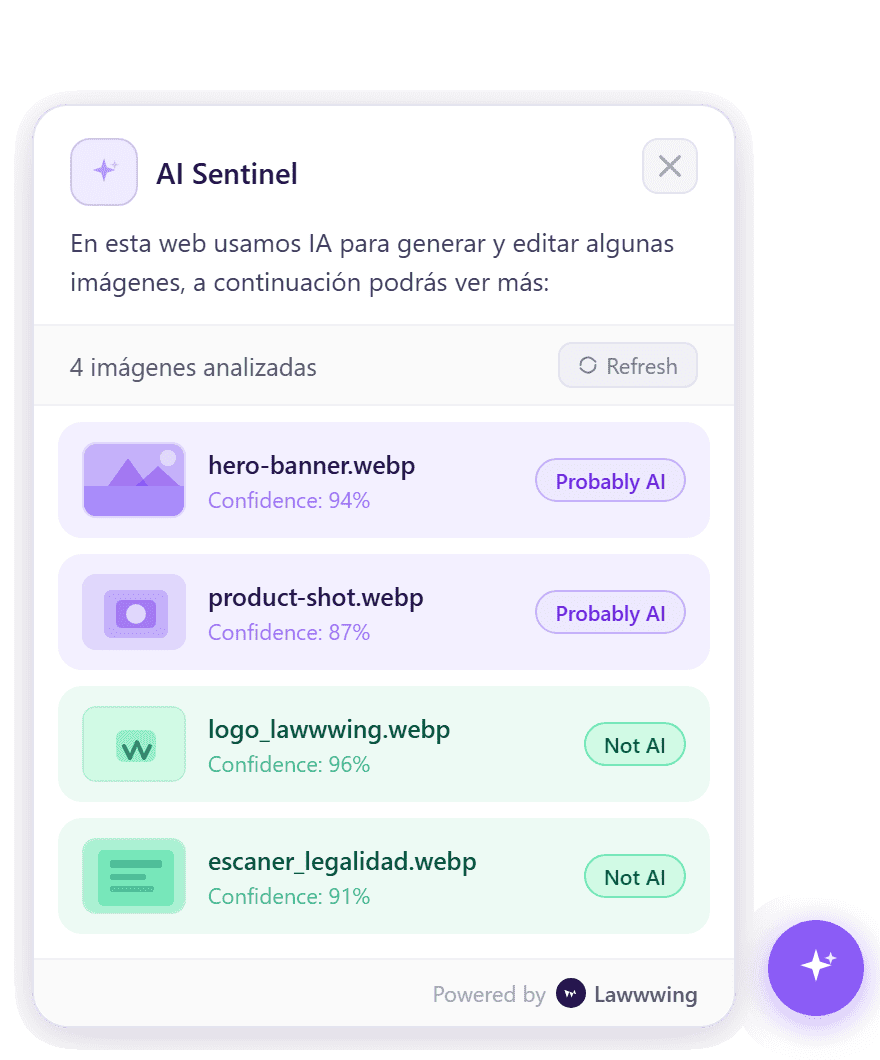 AI widget